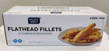 Flathead Fillets Beer Flavoured Batter 3kg