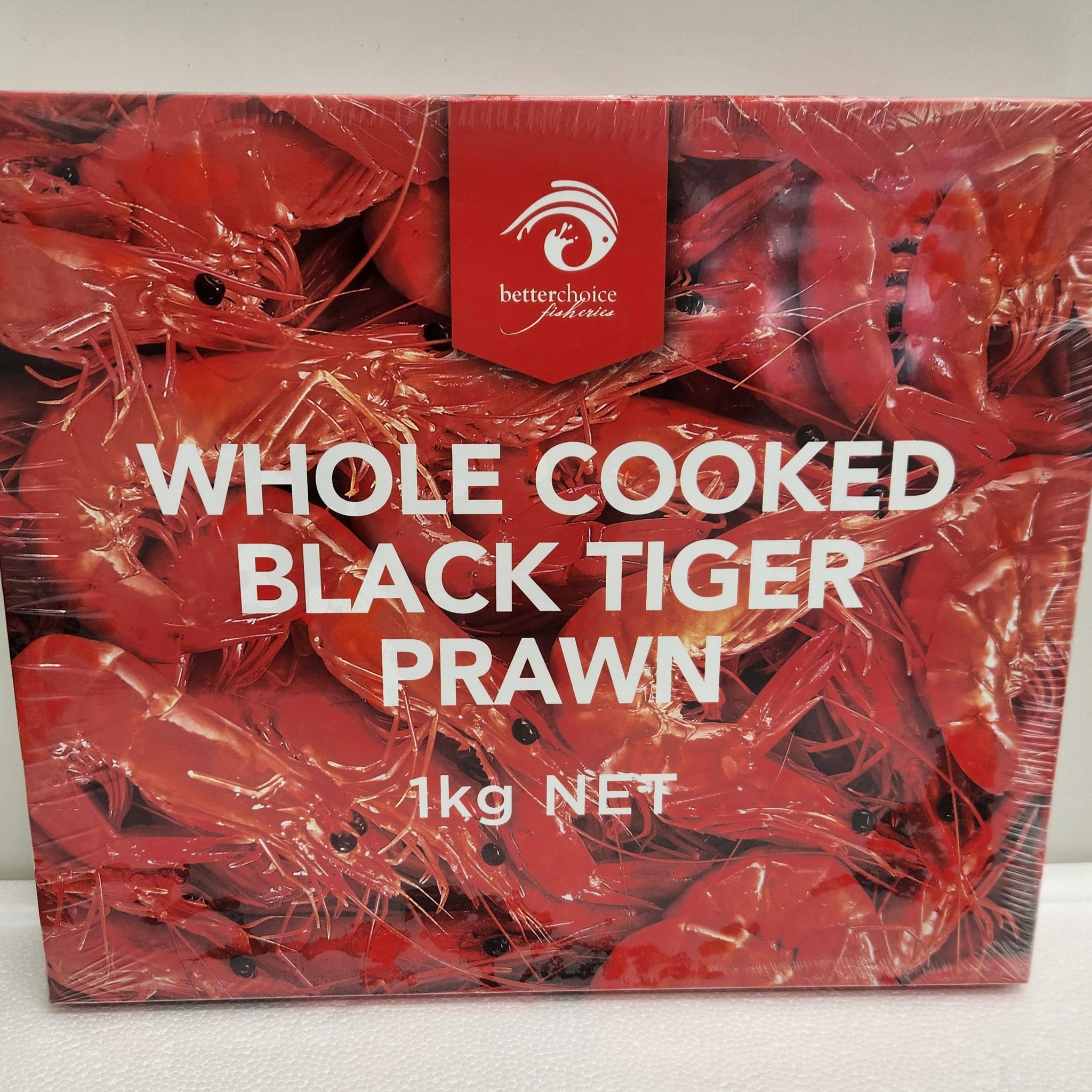 Whole Cooked Tiger Prawn Large 1kg