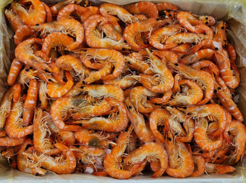 Whole Cooked Vannamei Prawn - Small 5kg