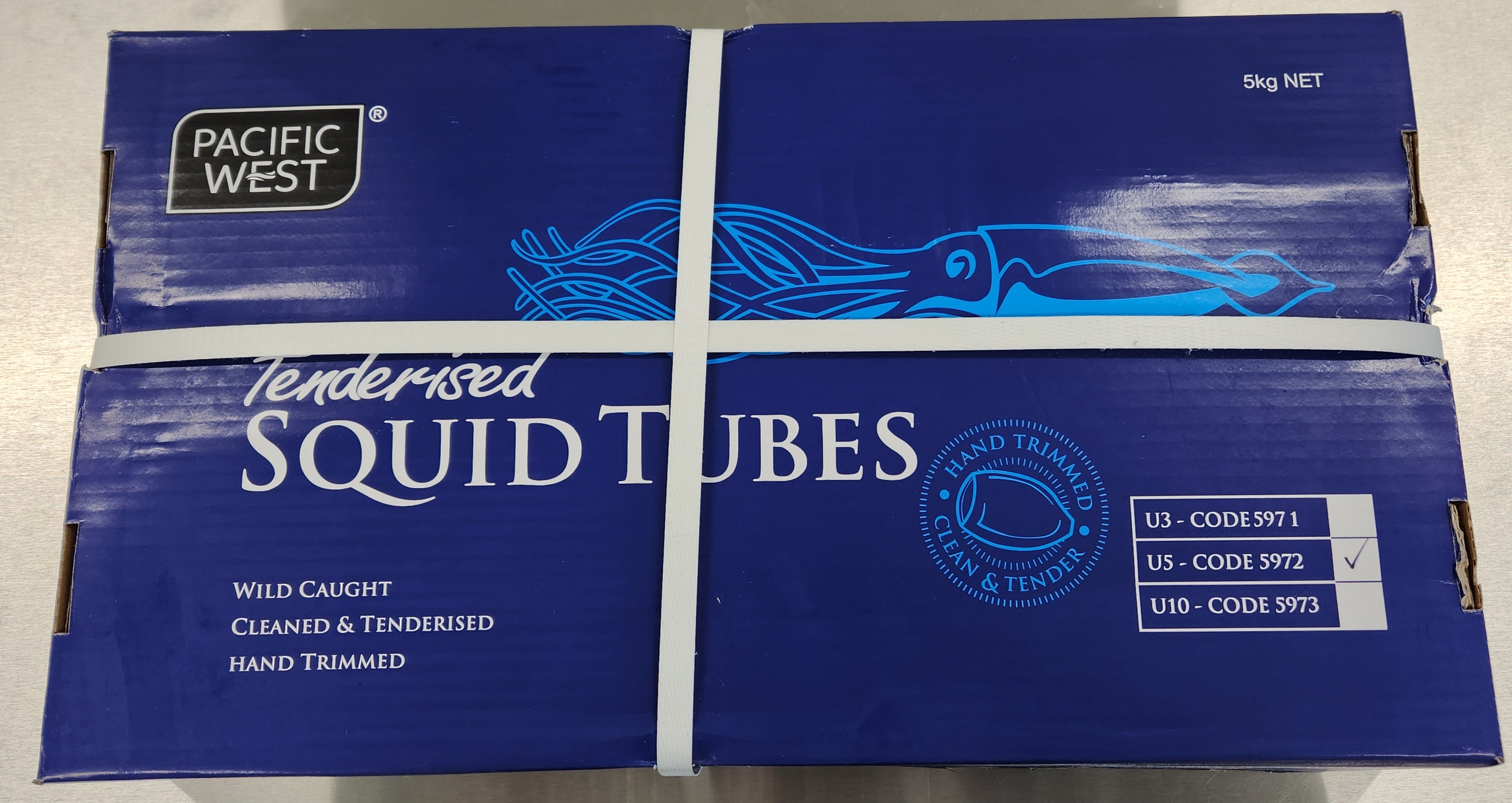 Squid Tubes U/5 5kg