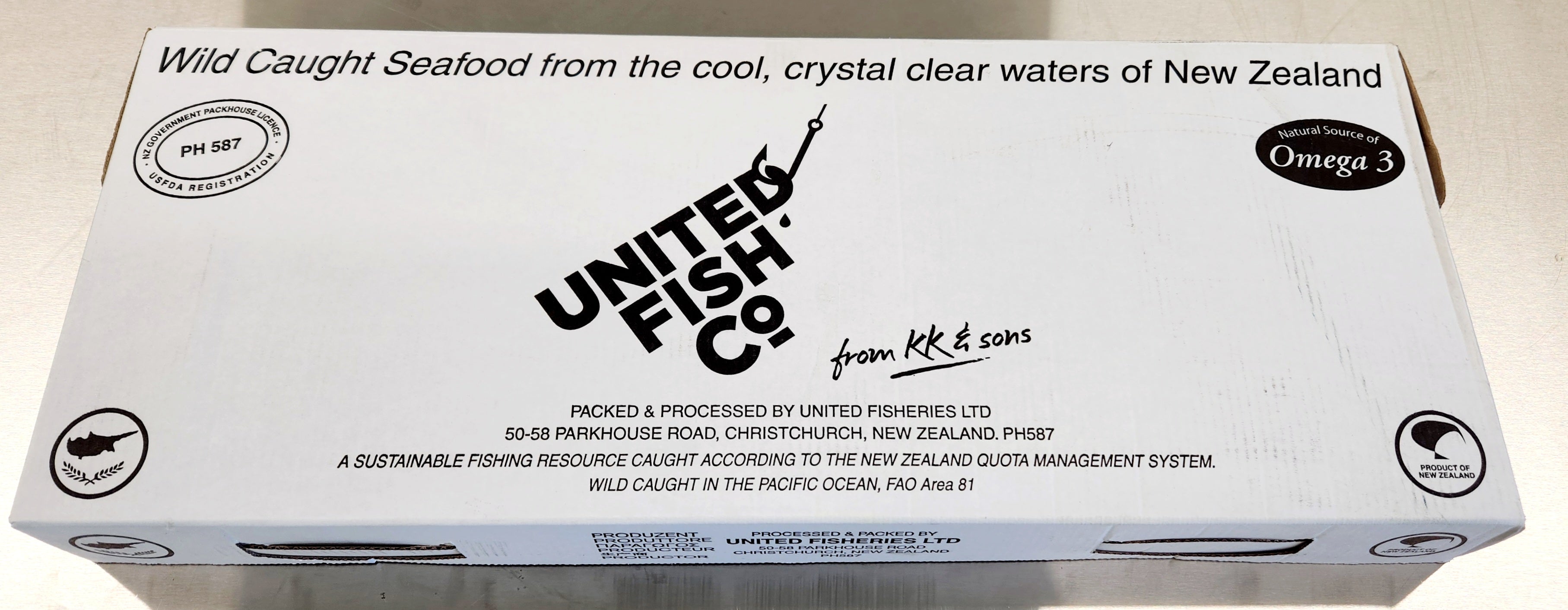 Hoki Fillets Skin Off 175/225 5kg