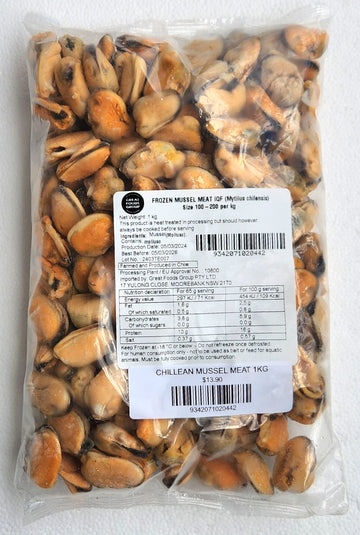 Chilean Mussel Meat 1kg