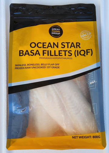Basa Fillets 800g