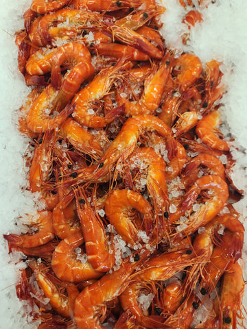 Medium Cooked Tiger Prawns