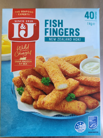 Fish Fingers - 1kg - 40 Pack