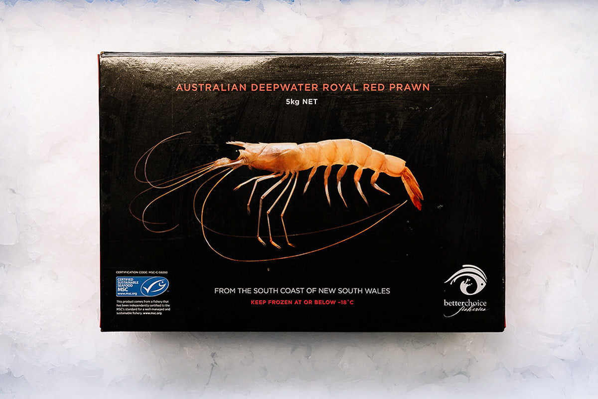 Msc Royal Red Prawn Whole Soft & Broken 10KG